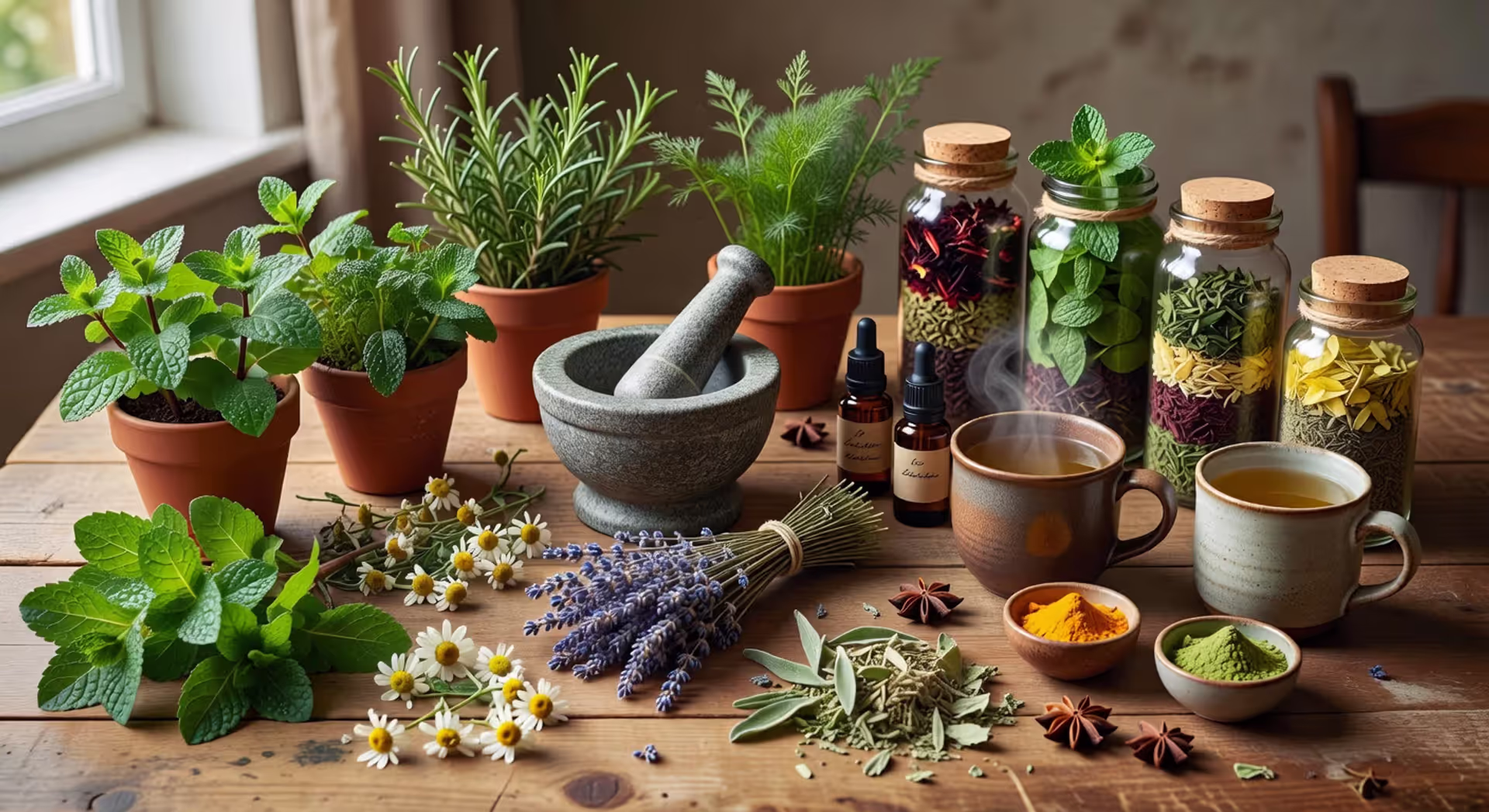 Natural and Herbal Remedies Guide for Common Health Issues